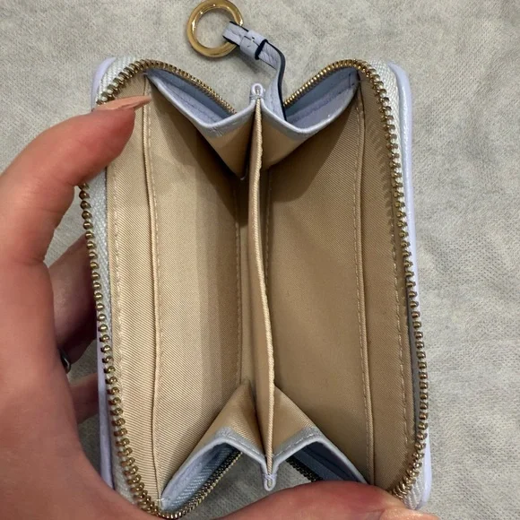 Tory Burch Savannah Quilted Zip Coin Purse - Picture 4 of 8